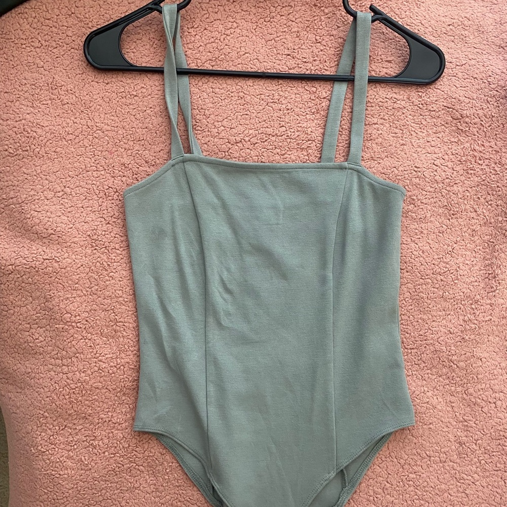 Forever 21 Green Bodysuit